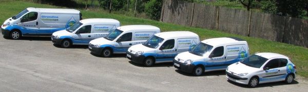 Flotte de véhicules de Girondine Nettoyage